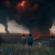 hawkins in flames